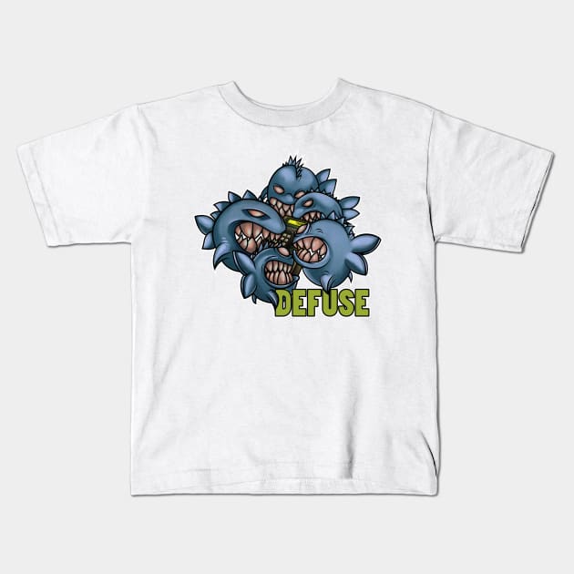 Defuse Kids T-Shirt by 4funprint